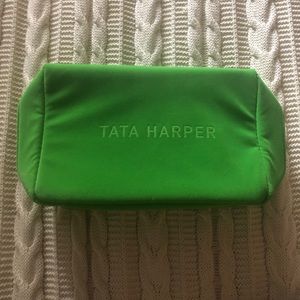 PRICE DROP Tata Harper Velvet feel cosmetic bag